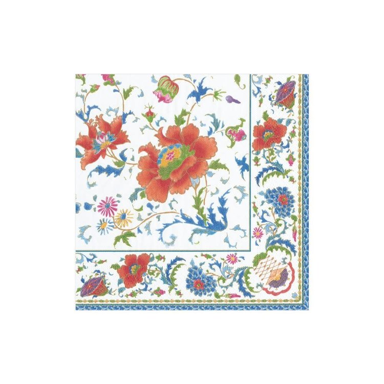 Chinese Floral Cocktail Napkins