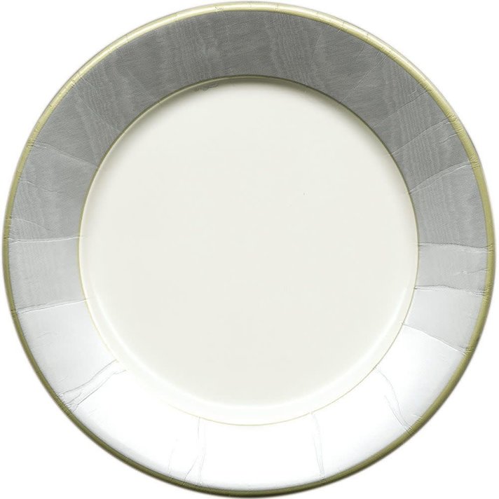 7 White Paper Plates, set of 20 - Whisk