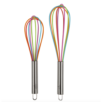 Rainbow Whisks, set of 2