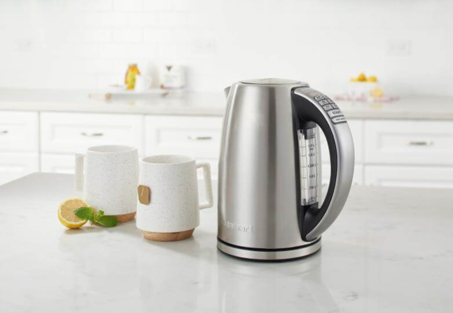 Cuisinart - 1.7L Electric Kettle - Stainless Steel