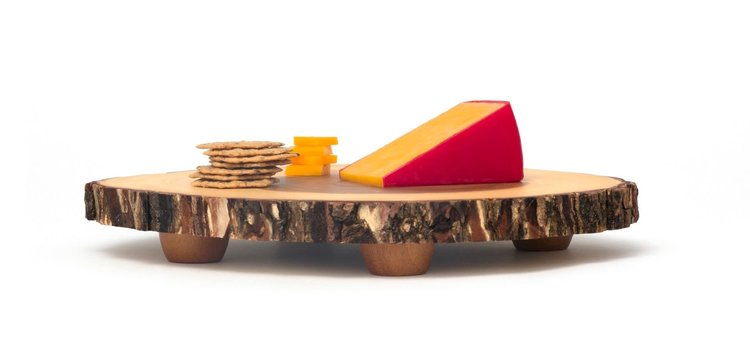 Bark Edge Serving Board