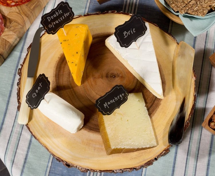 Bark Edge Serving Board