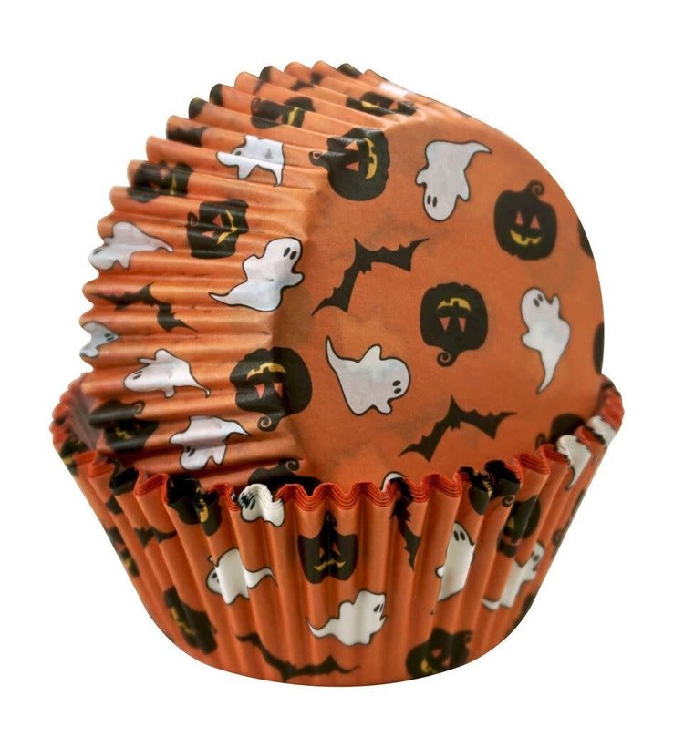 Ghosts & Pumpkins Baking Cups