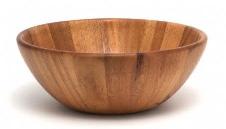 12" Acacia Salad Bowl