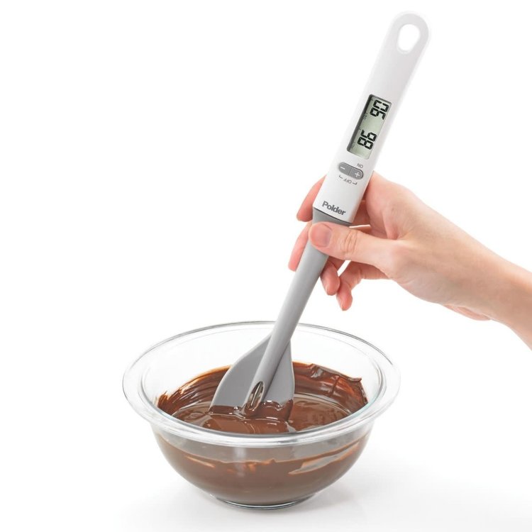 Polder Baking & Tempering Digital Thermometer with Spatula