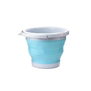 Aqua Collapsible Bucket