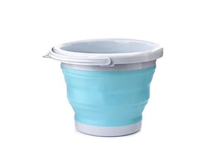 Aqua Collapsible Bucket