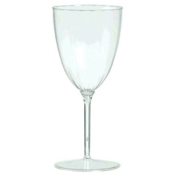 Plastic Wine Glasses, set of 8