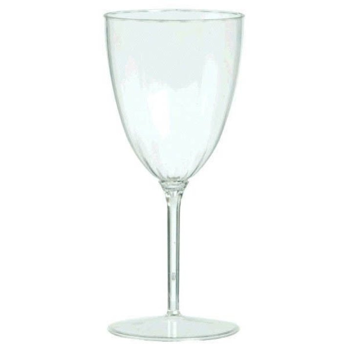 at Home Lillian Table Settings Clear Acrylic Wine Glass, (9oz)