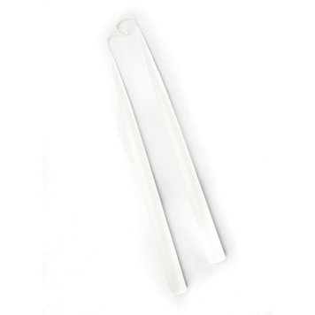13" White Candles, set of 2
