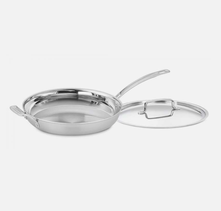 Cuisinart Cuisinart 12" Tri-Ply Frying pan with Lid