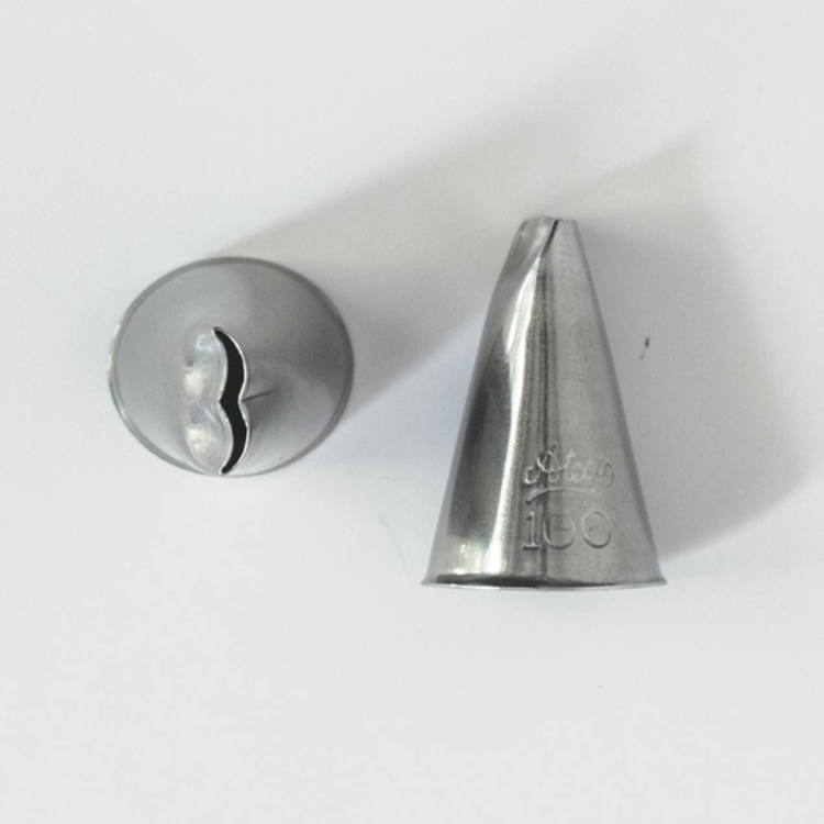 Ateco Double Ruffle Pastry Tip #100
