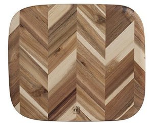 cutting board, teak 11.5x13.5 - Whisk