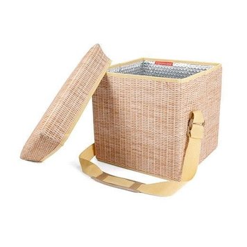 Wicker Cooler Seat
