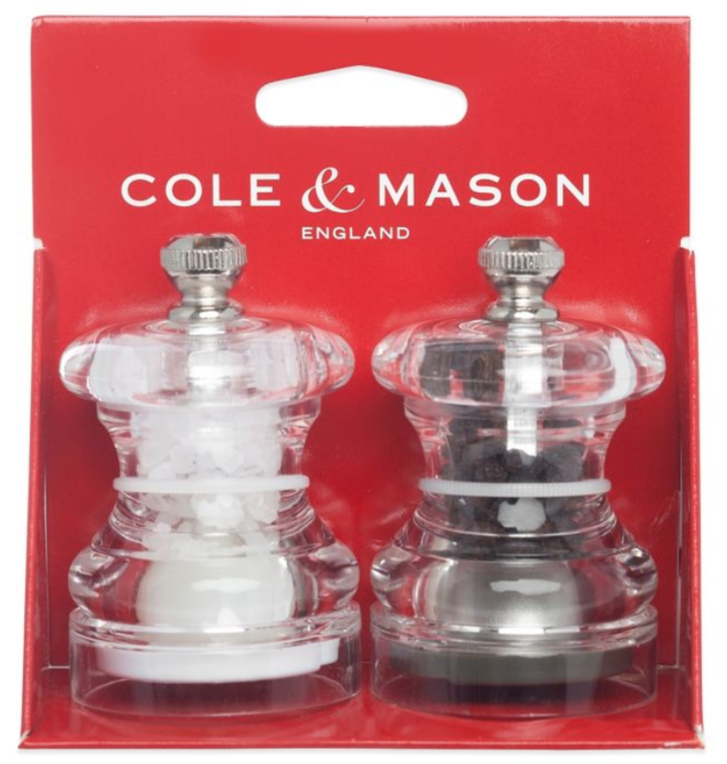 Vintage Set of Cole & Mason England Salt and Pepper Grinder Mill