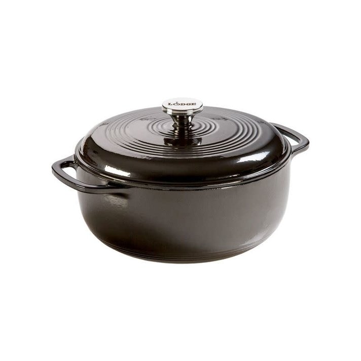 Buy Lodge Enameled Cast Iron Oval Dutch Oven (7-Quart) - Red Online in Oman