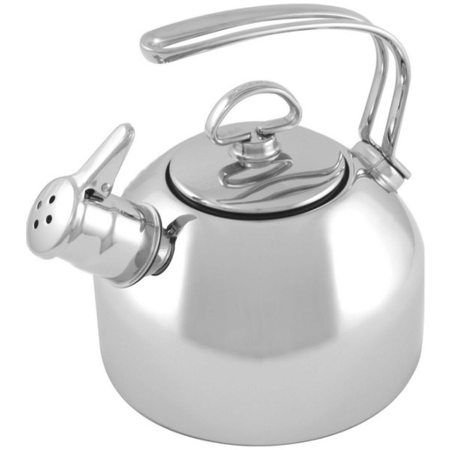 OXO UPLIFT 2 Qt Brushed Stainless Steel Contemporary Whistling Tea
