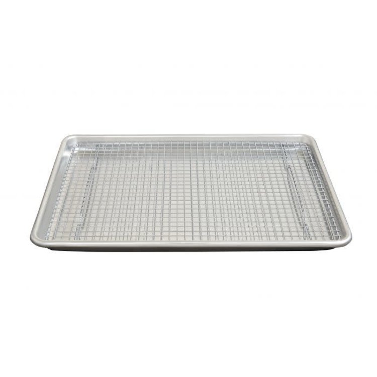 Half Sheet (16 1/2" x 11 3/4") Cooling Rack Whisk