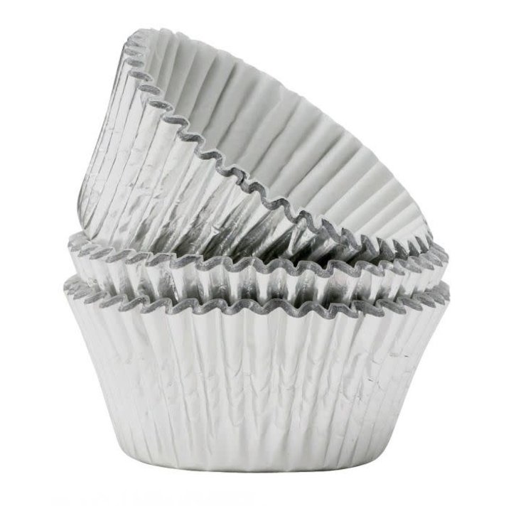 Mini Baking Cups, White 1-1/2 x 1'' = 3.5 appx. 500 pc.