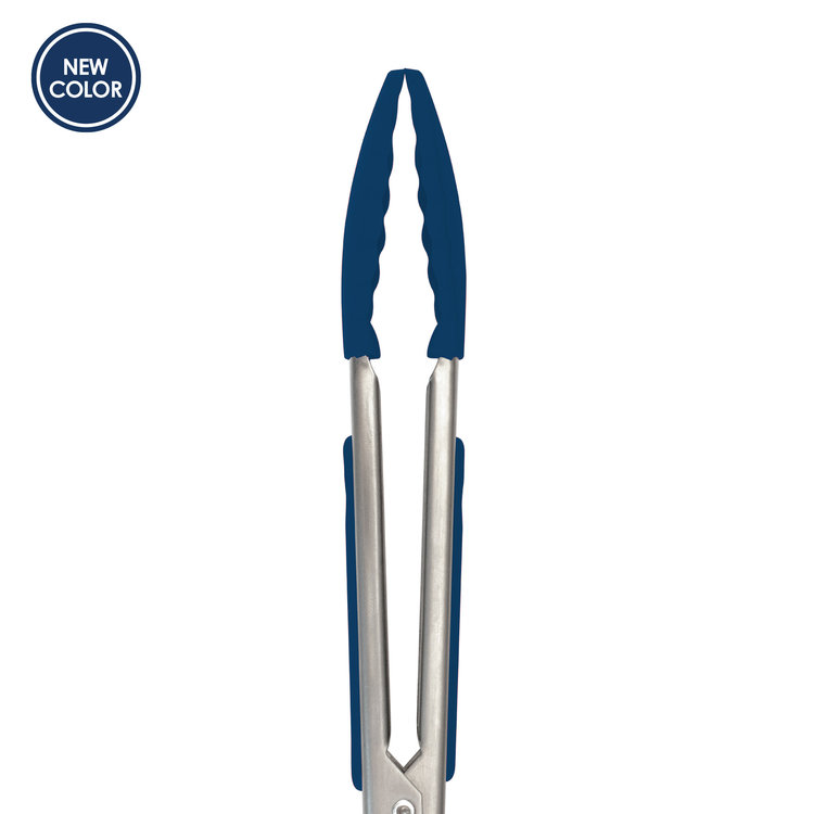 Tovolo Indigo Silicone Mini Tongs