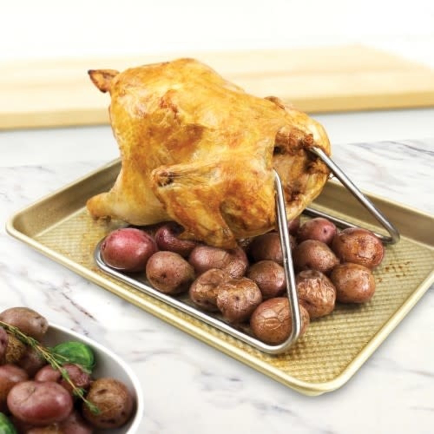 Chicken Roasting Rack Whisk