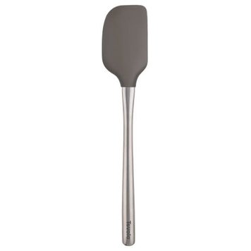 Tovolo Charcoal Spatula with Stainless Steel Handle
