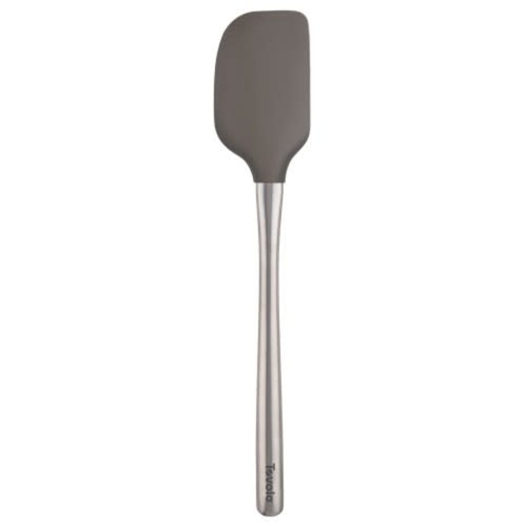 Tovolo Charcoal Spatula with Stainless Steel Handle