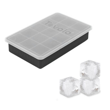 Tovolo Charcoal Ice Cube Tray with Lid