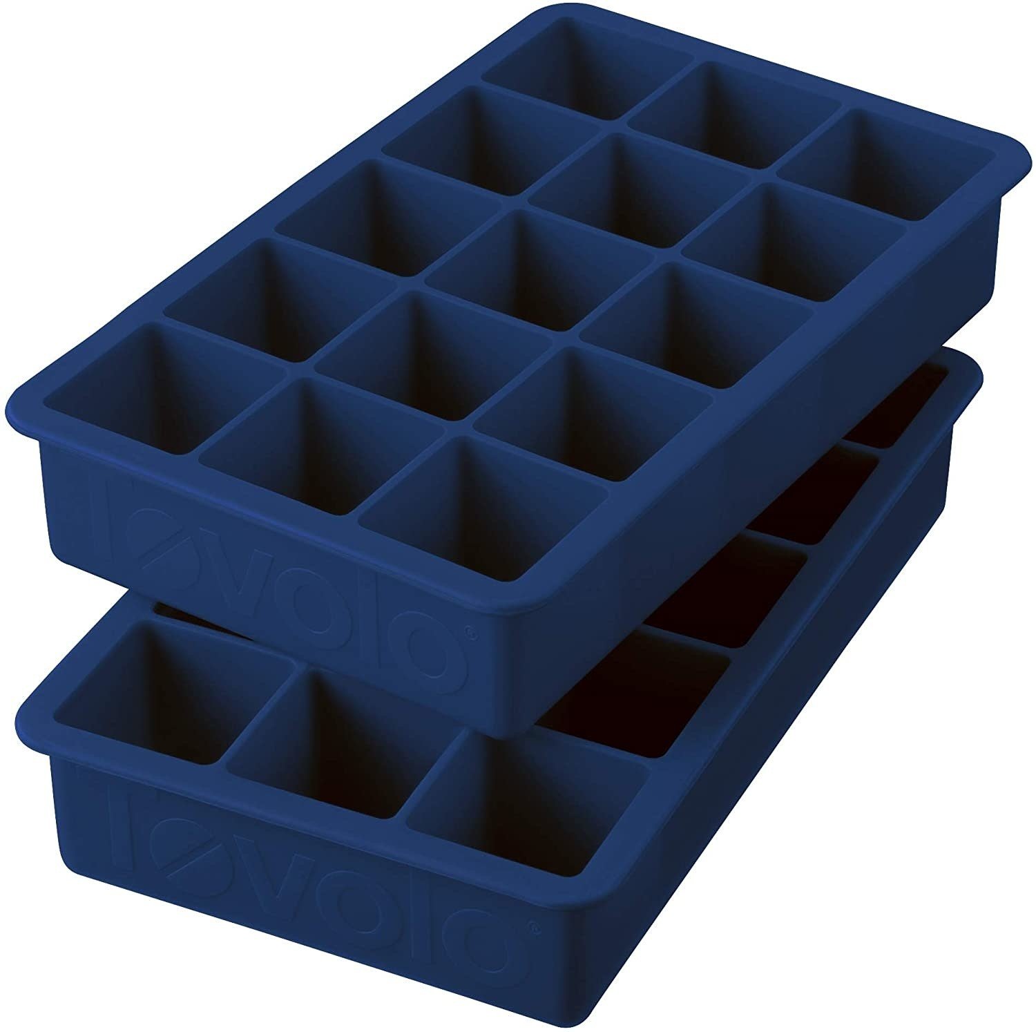 Camco 44100 Ice Cube Tray, Blue, 9 Inch Lenth By 4 Inch Width By 2