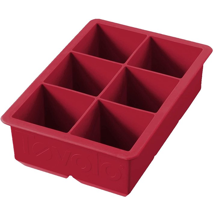 Wholesale Kitchen and Co 18 Cubes Ice Cube Tray- 9.5 BLUE RED