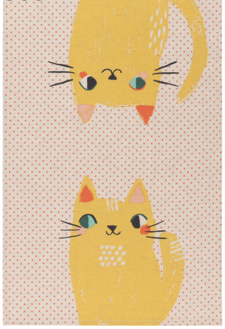 Meow Dishtowels, set of 2