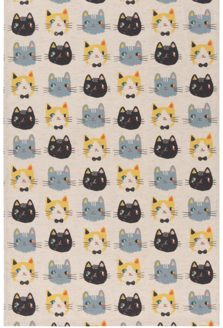 Meow Dishtowels, set of 2