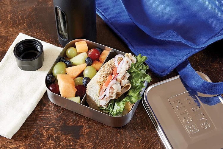 Stainless Steel Divided Bento Box