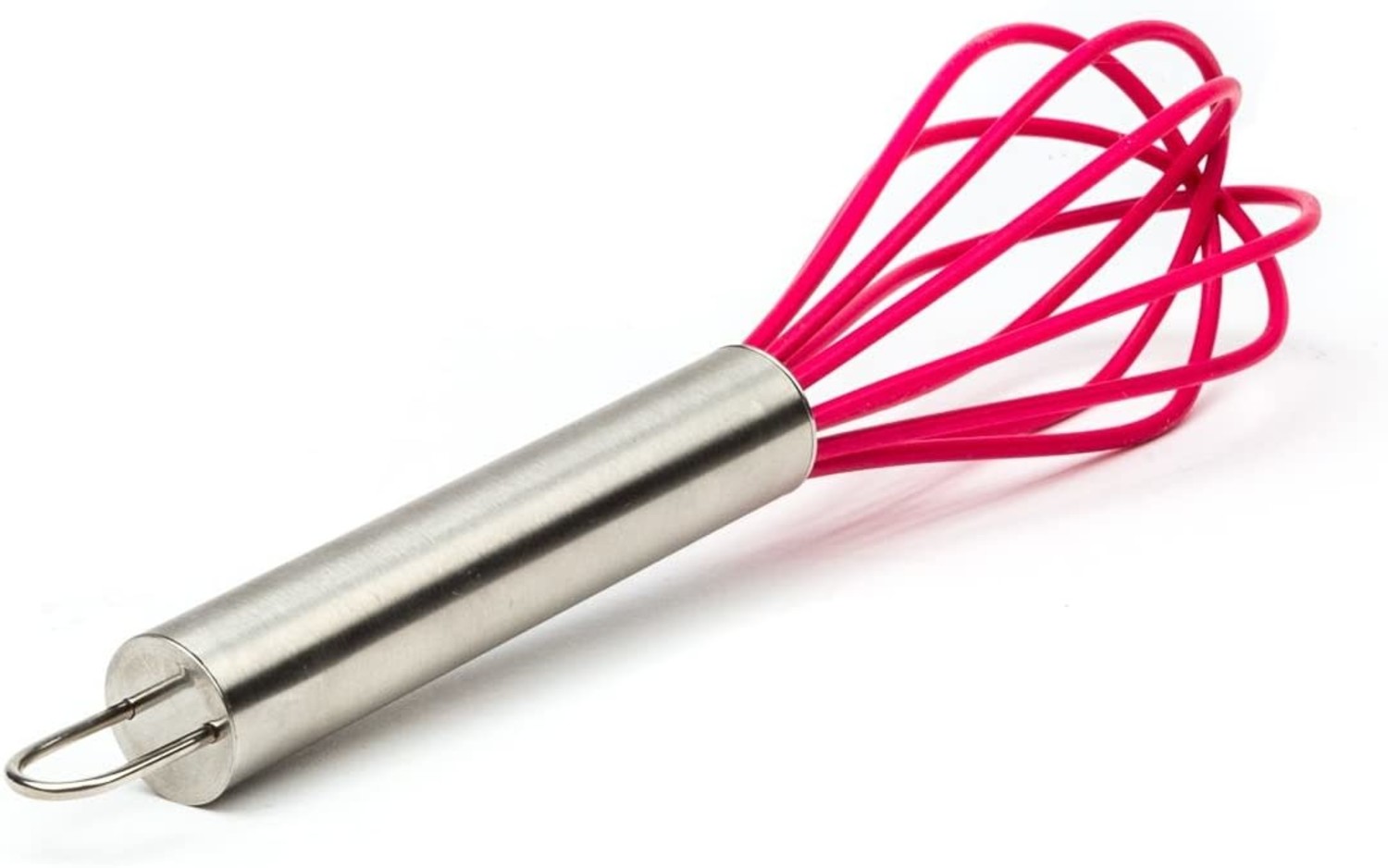Silicone Whisk Set of 3 - Stainless Steel & Silicone Non-Stick