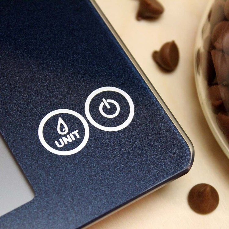 Blue Glass Digital Scale