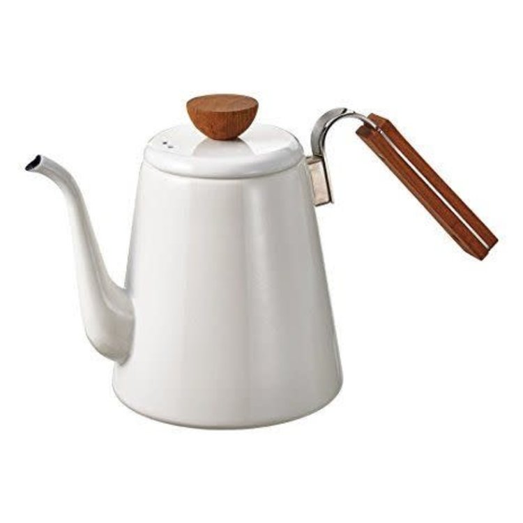 Hario Hario White Enamel Pourover Kettle
