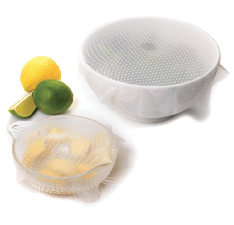 Silicone Stretch Bowl Covers, set of 2