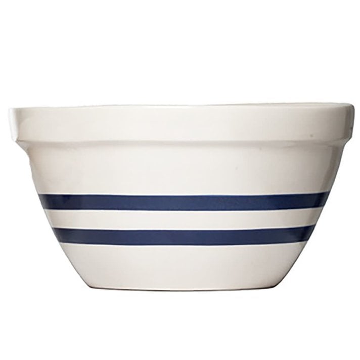 mixing bowl, 17oz milk glass - Whisk