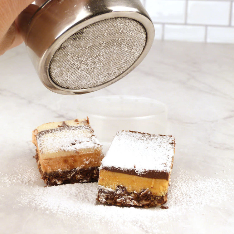 Stainless Steel Fine Mesh Shaker with Lid