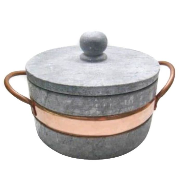 Indian Soapstone Pot - Small