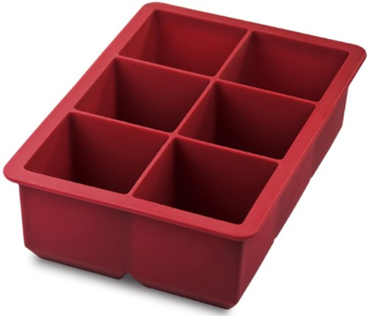 Tovolo Tovolo Red King Cube Ice Cube Tray