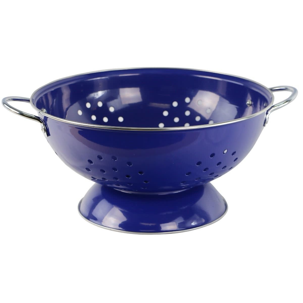 7 quart Indigo Colander Whisk