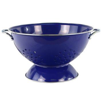 5 quart Indigo Colander