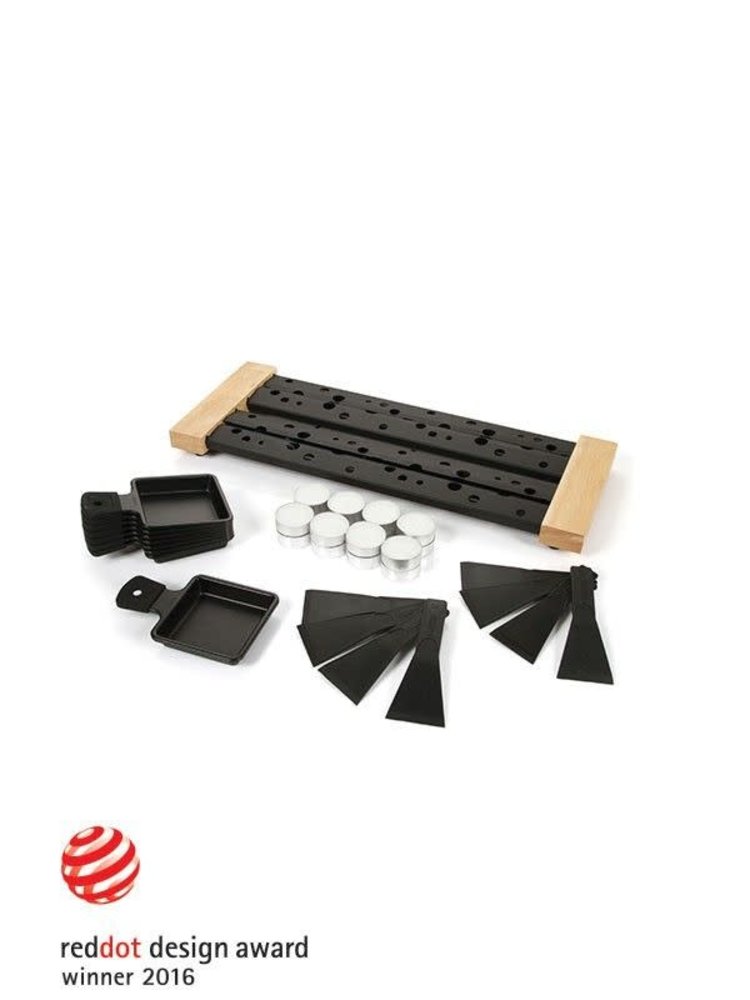 Boska 8-tray Candle-heated Raclette Warmer