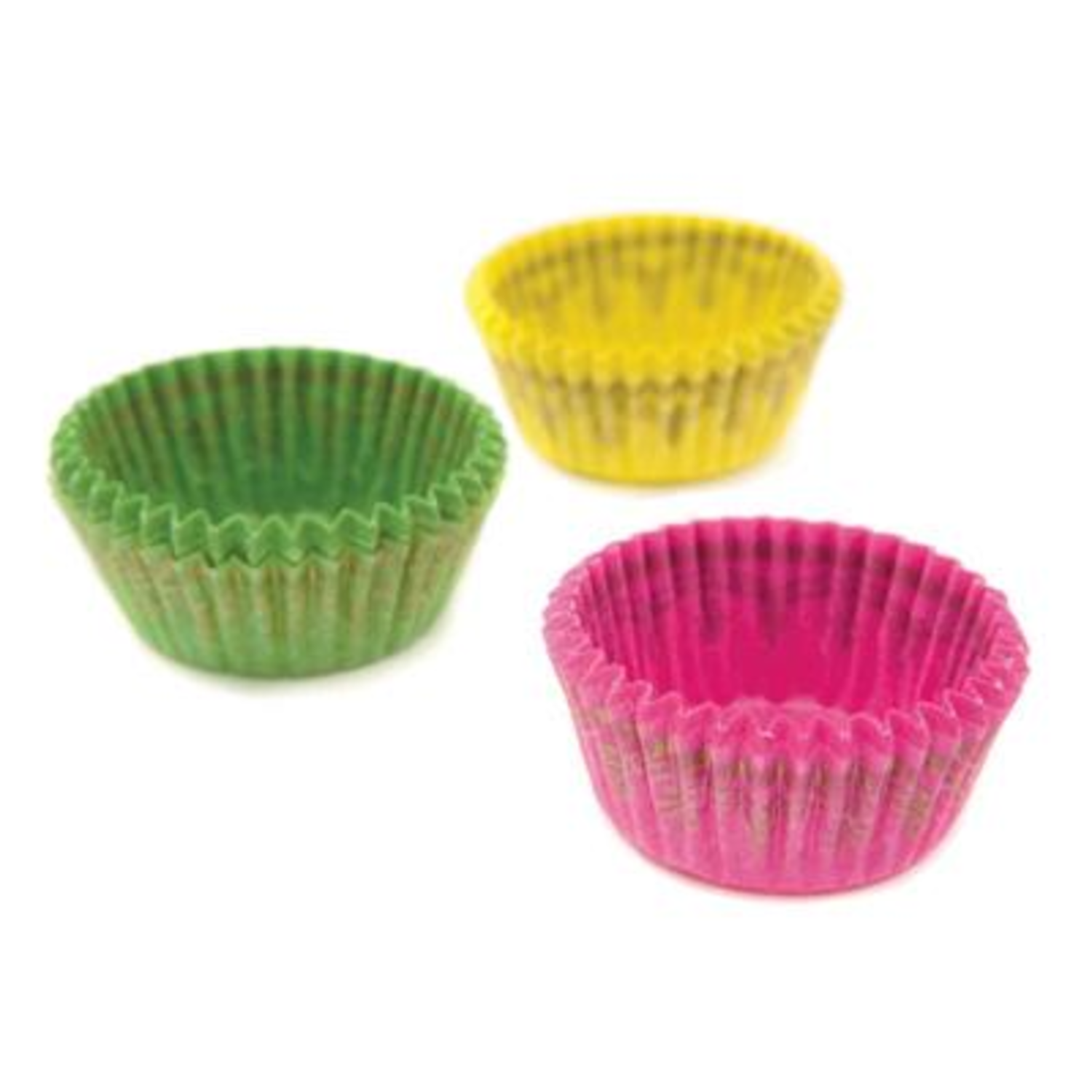 Mini Baking Cups, Assorted Gold Pattern Whisk