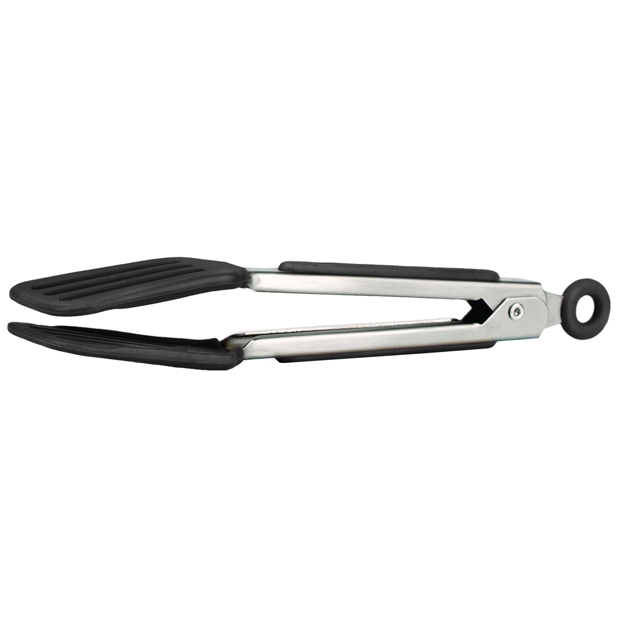 OXO Good Grips 9-Inch Tongs with Silicone Heads, Black