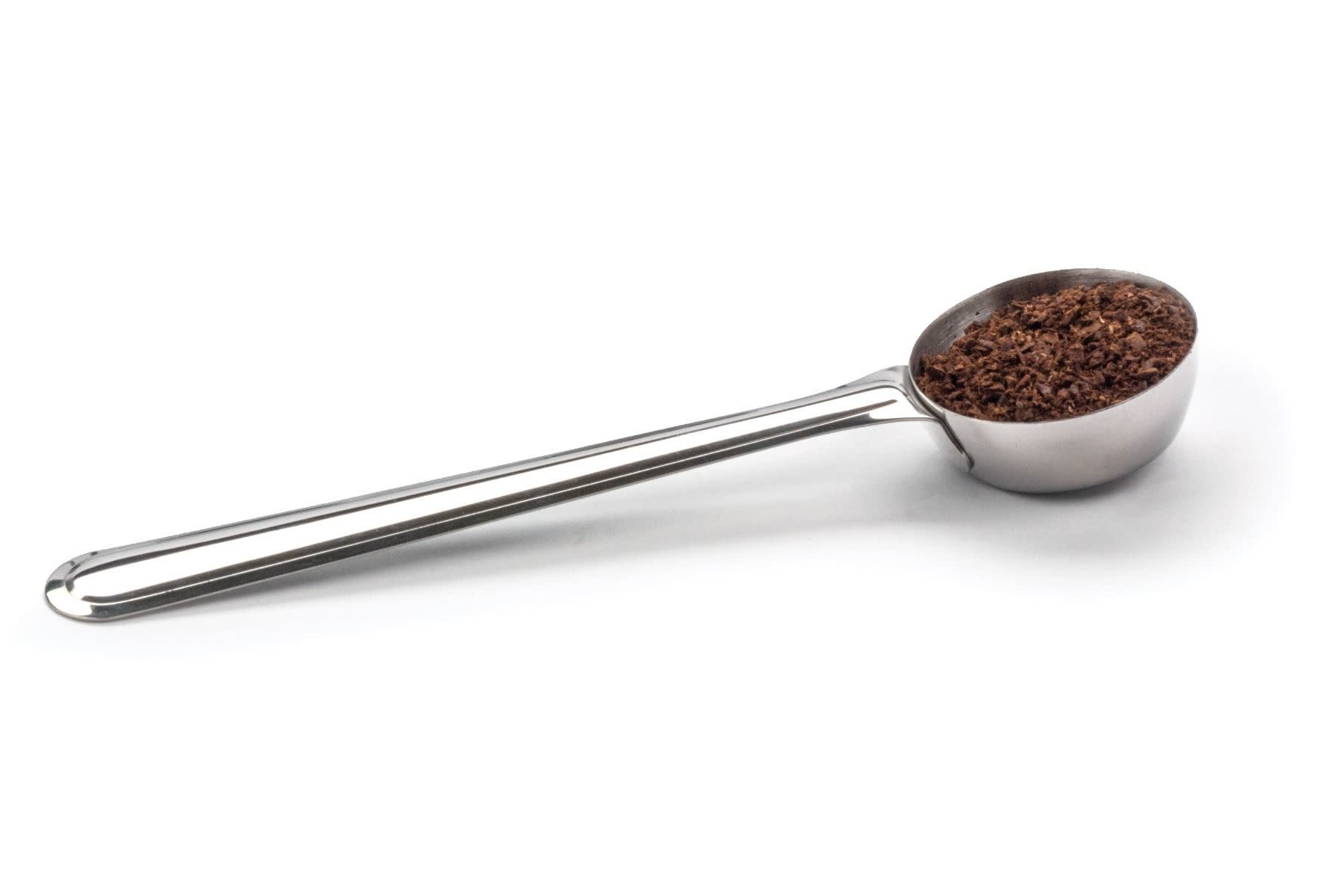 Coffee Measure Spoon Scoop Set of 2 Stainless Steel 1/8 Cup