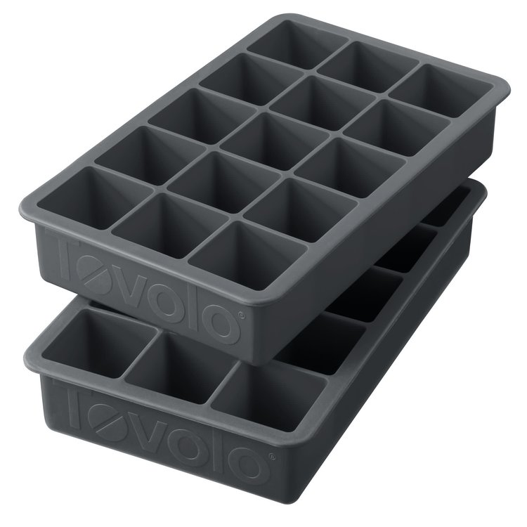 Tovolo Charcoal Grey Tovolo Perfect Ice Cube Trays