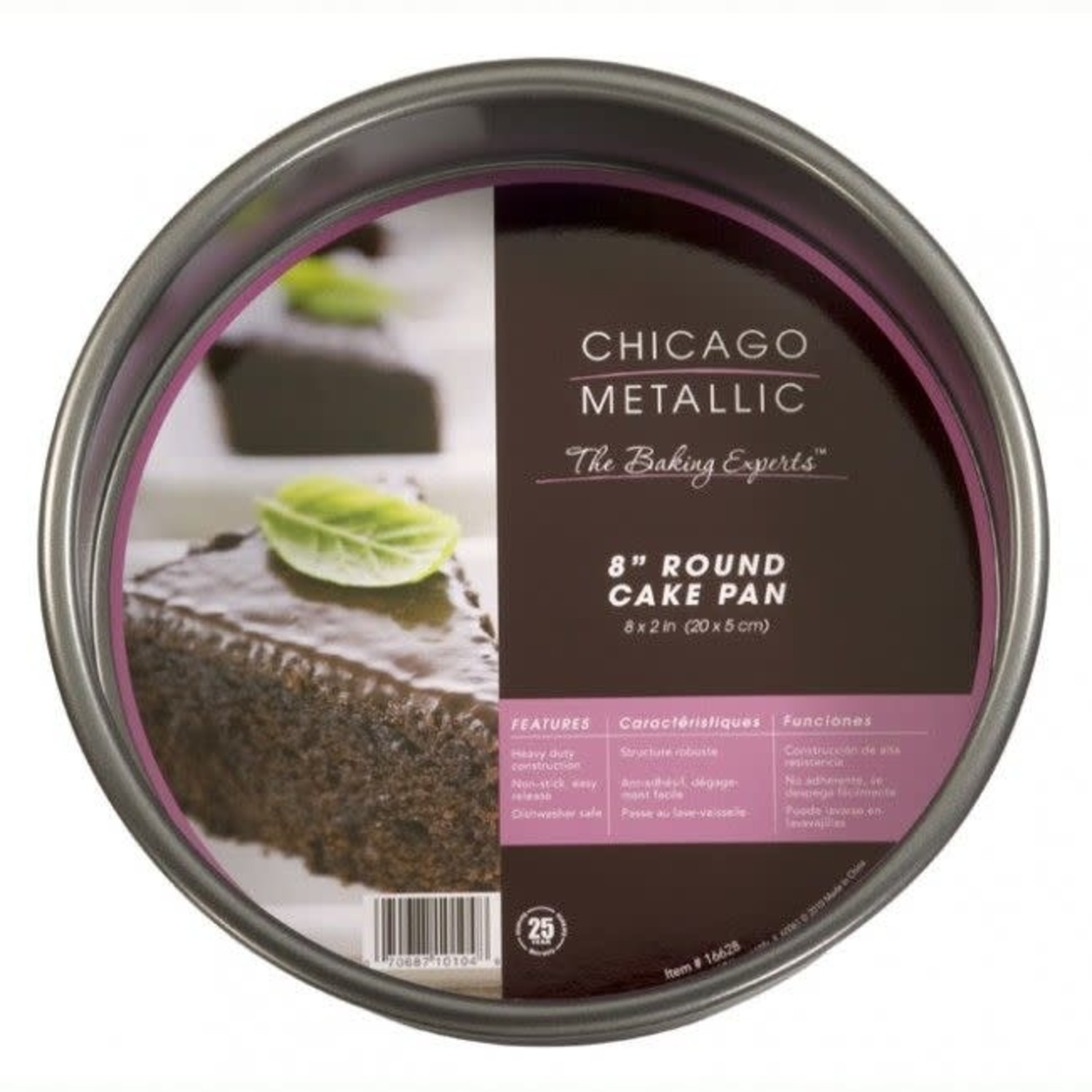 Nordic Ware 8 Naturals Nonstick Round Layer Cake Pan