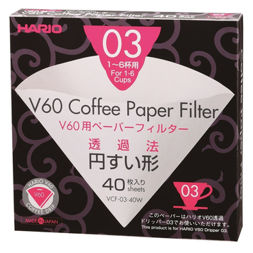 Hario Hario V60 #3 Paper Pourover Coffee Filters